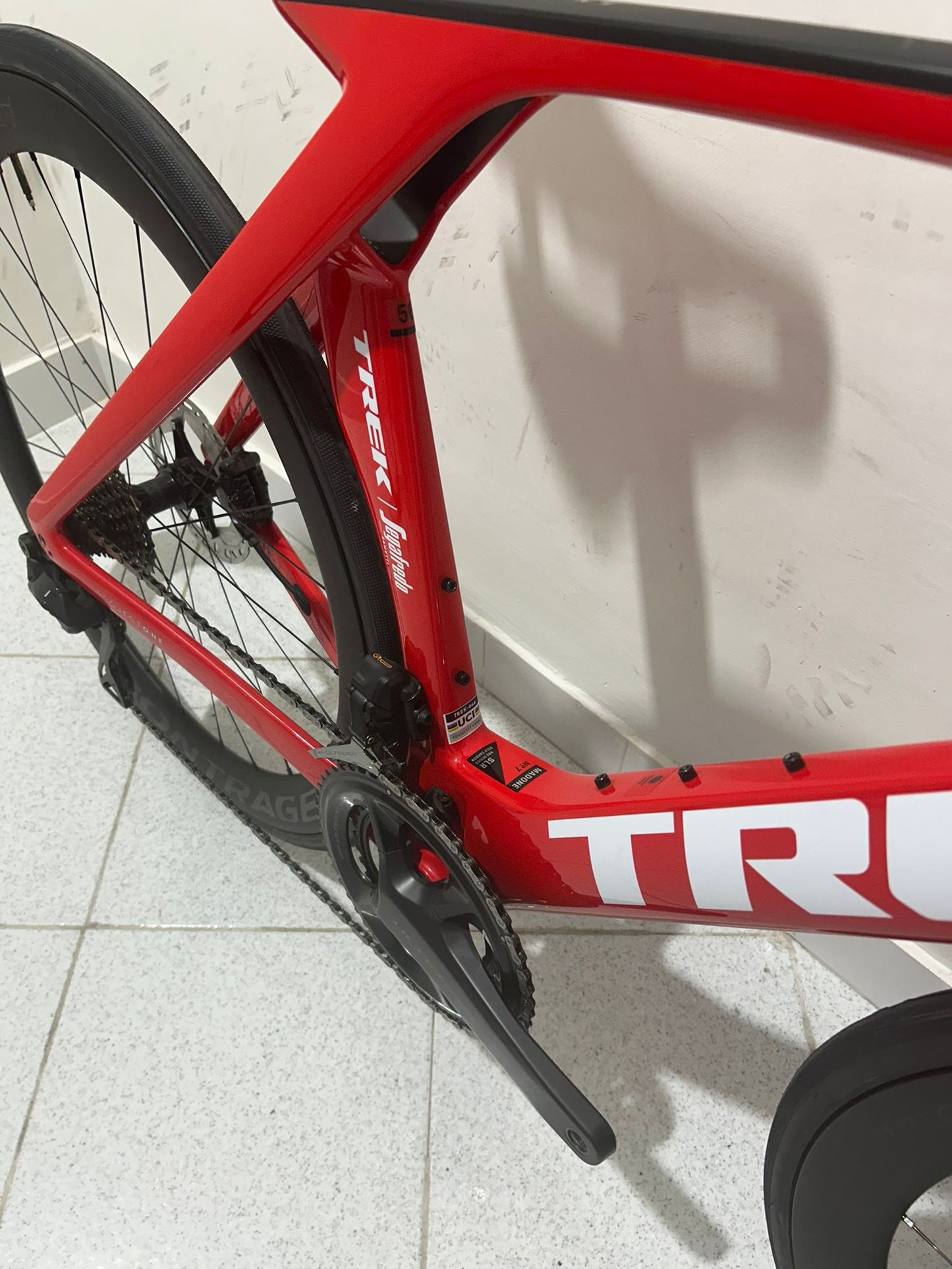 Trek Madone Slr7 7 de janeiro 56 - usado