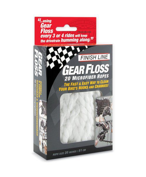 Kit 20 Spaghi in Microfiber Finish Line Gear Floss