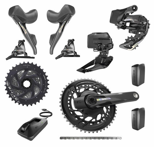 Sram Force Axs D2 D2 Disc HRD 2x12V group with Power Meter