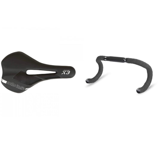 Selle Italia X3 Boost Flow + Nastro Manubrio Gist