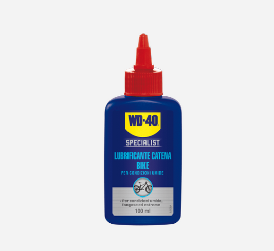 Lubrificante de bicicleta WD-40 para 100 ml de condições úmidas especialistas